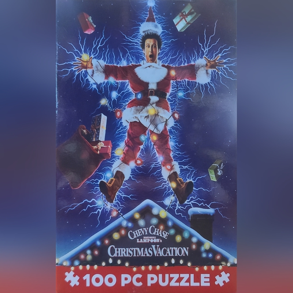 National Lampoon Christmas Vacation 100 Piece Jigsaw Puzzle Clark Griswold New